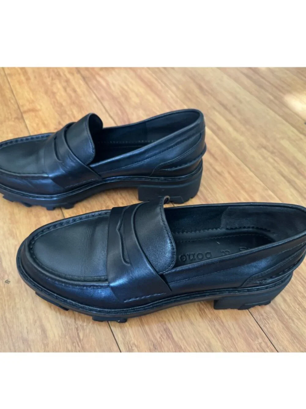 Rag & Bone Black Shiloh Loafer